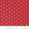 SALE Grand Haven Calico Daisy 14984 Cherry - Moda Fabrics - Small Floral Flowers Blossoms - Quilting Cotton Fabric