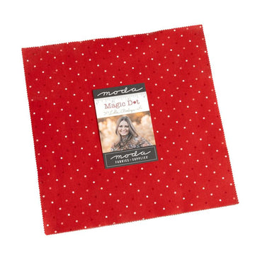 SALE Magic Dot Layer Cake 10" Stacker Bundle - Moda Fabrics - 42-Piece Precut  - Quilting Cotton Fabric