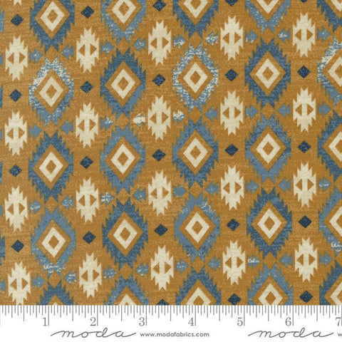 SALE Saddle Ranch Sawtooth Blenders 33793 Wheat - Moda Fabrics - Geometric - Quilting Cotton Fabric