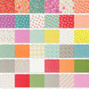 SALE Laguna Sunrise Mini Charm Pack 2 1/2" Stacker Bundle - Moda Fabrics - 42-Piece Precut  - Quilting Cotton Fabric