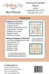 Image of the 
Patchwork Garden Remix  quilt pattern by A Quilting Life for Moda Fabrics. Features the fabric requirements to construct the quilt in two sizes.
Cute Little Fabric Shop