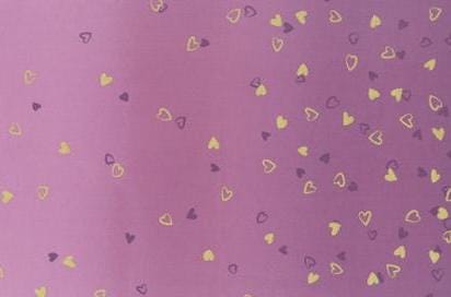 I Heart Ombre METALLIC 10875 Mauve - Moda - Light to Darker Purple with Gold SPARKLE Stars - Quilting Cotton Fabric