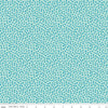 Image of the Playtime 30s Ditsy Mist quilting cotton fabric by Lindsay Wilkes for Riley Blake Designs. Features small scattered flowers and small dots on a light blue background. 
Cute Little Fabric Shop