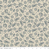 Image of the Cheddar at Twilight Scarf Cream quilting cotton fabric by Riley Blake Designs. Features geometric paisley patterns on a cream white background. 
Cute Little Fabric Shop
