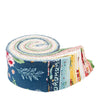 Image of the Melody Rolie Polie by Beverly McCullough for Riley Blake Designs. Features blue, pink, green, yellow, and cream floral fabrics. 
Cute Little Fabric Shop
