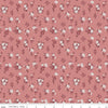 Image of the A Walk on the Prairie Floral Dusty Rose quilting cotton fabric by Modern Prairie for Riley Blake Designs. Features small flowers on a medium dusty rose background.
Cute Little Fabric Shop