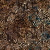 Fat Quarter End of Bolt - SALE Batiks Expressions BTPT1191 Cocoa - Riley Blake Designs - Hand-Dyed Tjaps Print - Quilting Cotton