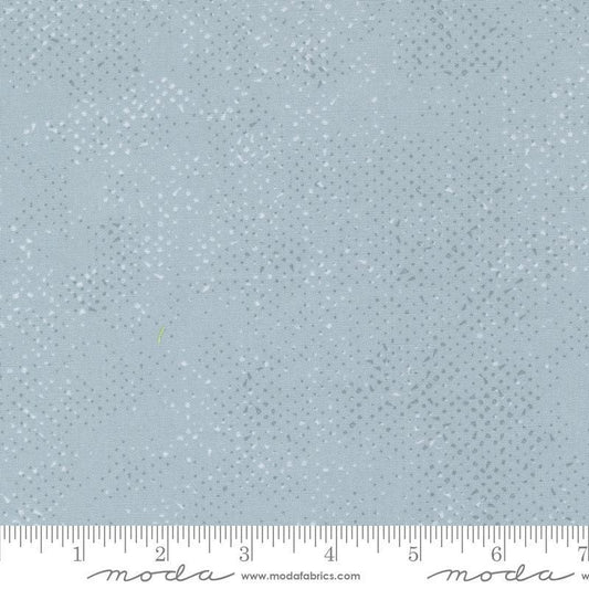 CLEARANCE Spotted 1660 Platinum - Moda Fabrics - Semi-Solid Gray - Quilting Cotton Fabric