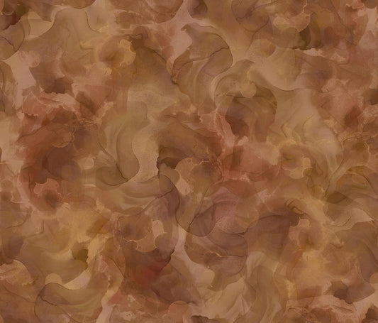 DEAL Aura Watercolor Blender 30198 Pecan - QT Fabrics - Quilting Cotton Fabric