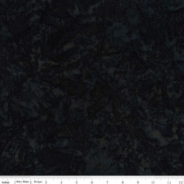 SALE Batiks Expressions Hand-Dyes BTHH204 Dark Blue Grey - Riley Blake Designs - Hand-Dyed Print - Quilting Cotton Fabric