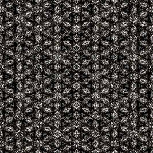 15" End of Bolt - DEAL Dragon Fyre 29932 Medallions J - - QT Fabrics - Fire Breathing Dragons Geometric - Quilting Cotton Fabric