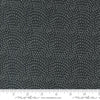 Image of the Woodland Wonder Angle Tangle Midnight quilting cotton fabric by Gingiber for Moda Fabrics. Features v shaped marks on a dark black gray background. 
Cute Little Fabric Shop