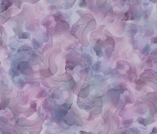 SALE Aura Watercolor Blender 30198 Thistle - QT Fabrics - Quilting Cotton Fabric