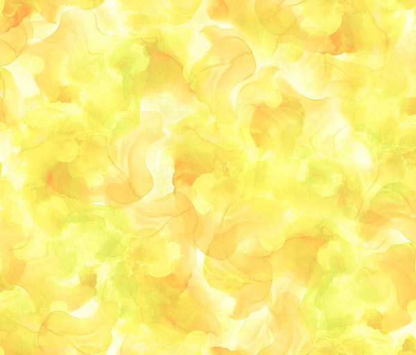 Aura Watercolor Blender 30198 Lemon - QT Fabrics - Quilting Cotton Fabric