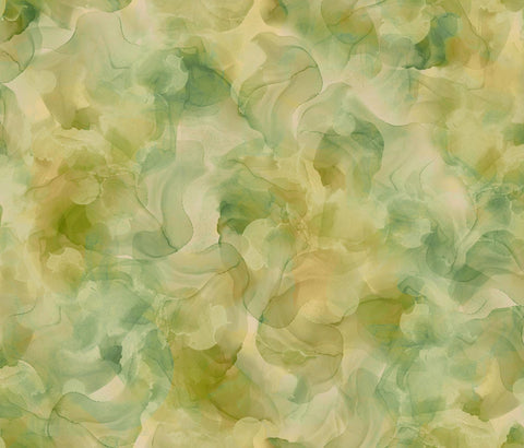 SALE Aura Watercolor Blender 30198 Pistachio - QT Fabrics - Quilting Cotton Fabric