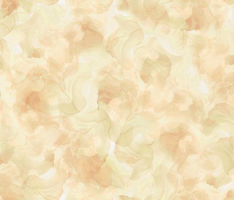 3 Yard Cut - Aura Watercolor Blender WIDE Back 30199 Vanilla - QT Fabrics - 107/108" Wide - Quilting Cotton Fabric