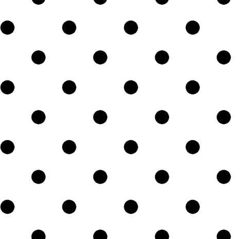 SALE Dots and Stripes and More Small Dot 28892 ZJ Black on White - QT Fabrics - Polka Dots Dotted - Quilting Cotton Fabric