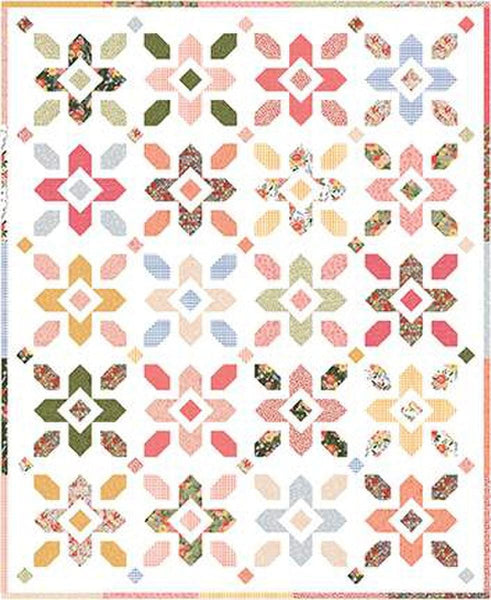 Image of the Crossing Paths quilt pattern by Melissa Corry for Riley Blake Designs. Features a flower patterned quilt that can be made in 5 sizes.
Cute Little Fabric Shop