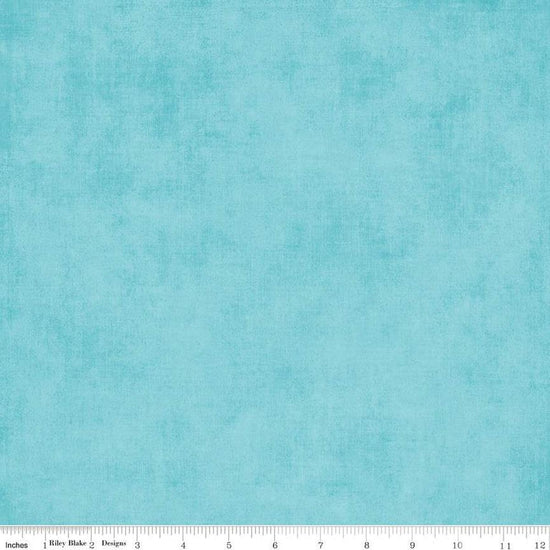 Image of the Shades Aqua quilting cotton fabric by Riley Blake Designs. Features a light blue fabric with a mottled semisold background. 
Cute Little Fabric Shop