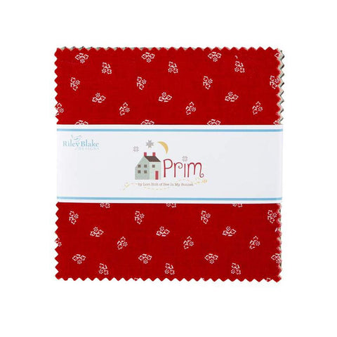 Image of the Prim 5 inch stacker by Lori Holt for Riley Blake Designs. Features a 5 inch stacker with the fabrics from the Prim collection.
Cute Little Fabric Shop