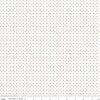 SALE Christmas Flat Swiss Dots on White - Riley Blake Designs - Red & Green Polka Dot - Quilting Cotton Fabric