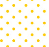 Fat Quarter End of Bolt - SALE Dots and Stripes and More Brights Small Dot 28892 Yellow on White - QT - Polka Dots Dotted - Quilting Cotton