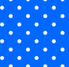 CLEARANCE Dots and Stripes and More Brights Small Dot 28892 B Blue - QT Fabrics - Polka Dots Dotted - Quilting Cotton Fabric