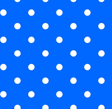CLEARANCE Dots and Stripes and More Brights Small Dot 28892 B Blue - QT Fabrics - Polka Dots Dotted - Quilting Cotton Fabric
