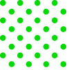 SALE Dots and Stripes and More Brights Small Dot 28892 ZG Green on White - QT Fabrics - Polka Dots Dotted - Quilting Cotton Fabric