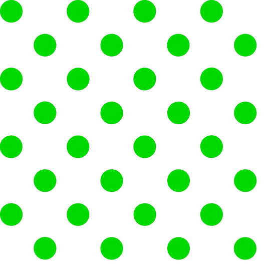 SALE Dots and Stripes and More Brights Small Dot 28892 ZG Green on White - QT Fabrics - Polka Dots Dotted - Quilting Cotton Fabric