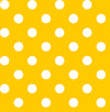 Fat Quarter End of Bolt - Dots and Stripes and More Brights Medium Dot 28893 S Yellow - QT Fabrics - Polka Dotted - Quilting Cotton Fabric