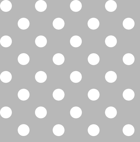 CLEARANCE Dots and Stripes and More Medium Dot 28893 K Gray - QT Fabrics - Polka Dots Dotted - Quilting Cotton Fabric