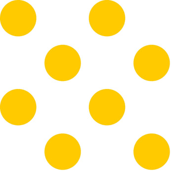 CLEARANCE 17" End of Bolt - Dots and Stripes and More Brights Large Dot 28894 ZS - QT Fabrics - Polka Dots Dotted - Quilting Cotton Fabric