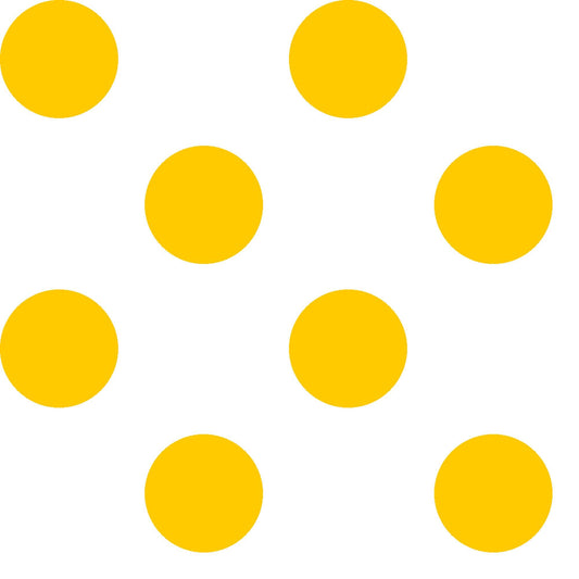 CLEARANCE 17" End of Bolt - Dots and Stripes and More Brights Large Dot 28894 ZS - QT Fabrics - Polka Dots Dotted - Quilting Cotton Fabric