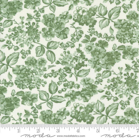 Image of the Rosemary Cottage Bloom Cream Rosemary quilting cotton fabric by Moda Fabrics. Features flowers on a cream background.
Cute Little Fabric Shop