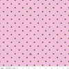 SALE Celebrate with Hershey Valentine's Day Kisses Dots C12806 Pink - Riley Blake Designs - Hershey's Chocolate - Quilting Cotton Fabric