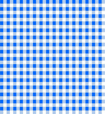 SALE Dots and Stripes and More Brights PRINTED Mini Gingham 28895 B Blue White - QT Fabrics - Checks Checkered - Quilting Cotton Fabric