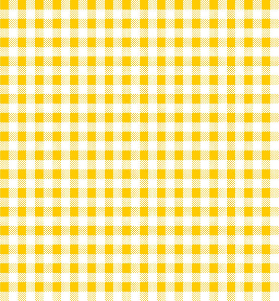 Dots and Stripes and More Brights PRINTED Mini Gingham 28895 S Yellow White - QT Fabrics - Checks Checkered - Quilting Cotton Fabric