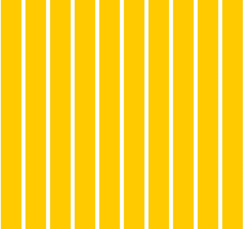 Dots and Stripes and More Brights Spaced Stripe 28897 S Yellow White - QT Fabrics - Stripes Striped - Quilting Cotton Fabric