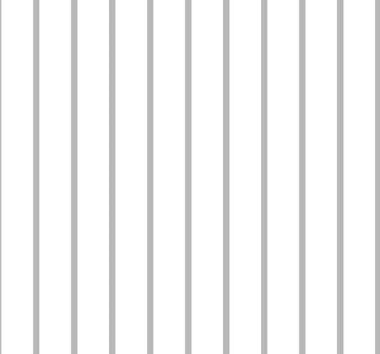 Fat Quarter End of Bolt-SALE Dots and Stripes and More Spaced Stripe 28897 ZK Gray White-QT Fabrics-Stripes Striped-Quilting Cotton Fabric
