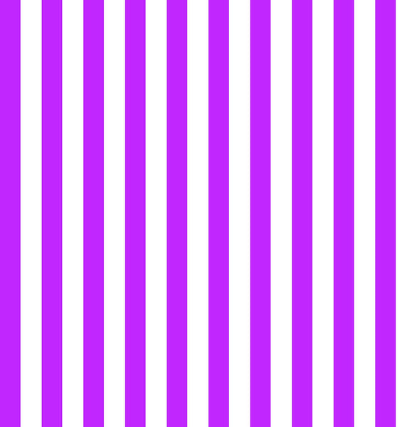 Dots and Stripes and More Brights Small Stripe 28898 V Purple White - QT Fabrics - Stripes Striped - Quilting Cotton Fabric