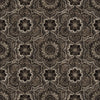 Queen Bee Flower Medallion 30490 Charcoal K - - QT Fabrics - Geometric Floral Flower - Quilting Cotton Fabric