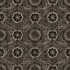 SALE MINKY Queen Bee Flower Medallion 60" Wide 30490 Charcoal - QT Fabrics - Geometric Flowers Floral - 100% Polyester