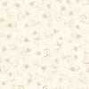 SALE MINKY Queen Bee Bee & Scroll Toss 60" Wide 30489 Cream - QT Fabrics - Honeybee Swirl - 100% Polyester