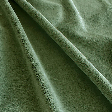 Silky MINKY Solid Extra Wide Width 90" 7581 Hunter - QT Fabrics - Low Stretch Low Fluff - 100% Polyester