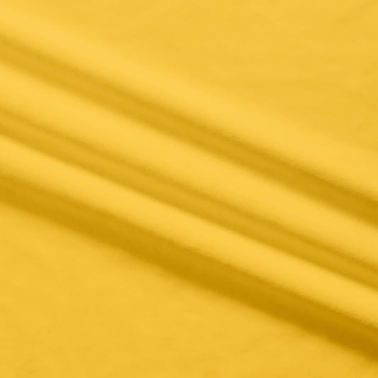 DEAL Silky MINKY Solid 60" Wide Width 7580 Mango Yellow - QT Fabrics - Low Stretch Low Fluff - 100% Polyester