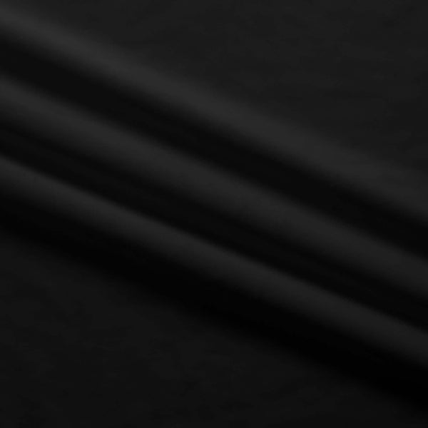 SALE Silky MINKY Solid 60" Wide Width 7580 Black - QT Fabrics - Low Stretch Low Fluff - 100% Polyester