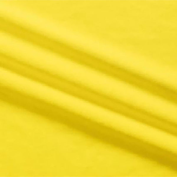 SALE Silky MINKY Solid 60" Wide Width 7580 Bright Yellow - QT Fabrics - Low Stretch Low Fluff - 100% Polyester