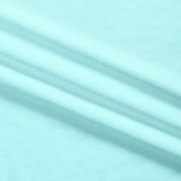 DEAL Silky MINKY Solid 60" Wide Width 7580 Aquamarine - QT Fabrics - Low Stretch Low Fluff - 100% Polyester