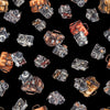 30" End of Bolt - Globetrotter Cameras 30533 Black J - QT Fabrics - Quilting Cotton Fabric